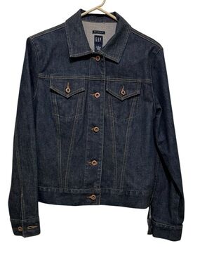 GAP Women's Dark Blue Denim Jacket